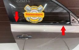 Молдинг под опускное стекло внешний Kia Ceed ED (2006—2010)