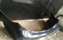 Бампер задний для Toyota Corolla на фотографиях