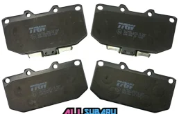 Тормозные колодки передние Subaru Impreza 1996 GDB1006 GC
