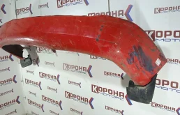 Накладка заднего бампера Б/У под ремонт