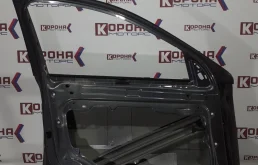 Дверь передняя левая Б/У глубокая вмятина, потертости,царапинки