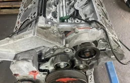 Блок двигателя vw touareg axq 077100098rx
