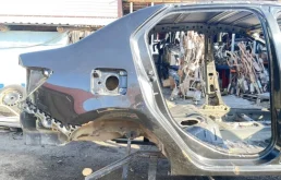 задняя часть кузова Renault Logan 2014 L8MT K4M2842
