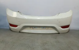 БАМПЕР HYUNDAI ACCENT SOLARIS 866114L200 ЗАДНИЙ  белый DY208