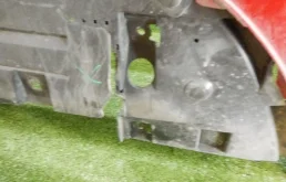 Бампер для Mercedes-Benz CLA class 2025 года на фотографиях