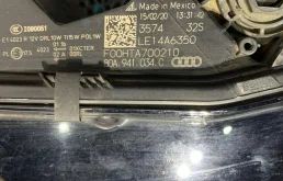 Фара светодиодная Audi Q5 2020 80A941034C 80A, передняя правая