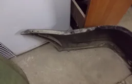 Бампер задний для Mercedes-Benz GL class 2009 года на фотографиях