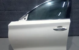 ДВЕРЬ NISSAN INFINITI Q50 SKYLINE H010A4GAMA ПЕРЕДНЯЯ ЛЕВАЯ  белый, QAA QA4939