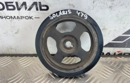 шкив коленвала Hyundai Solaris 2013 RB G4FC