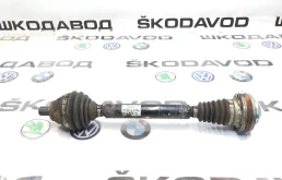 Привод МКПП Skoda Yeti 2013 1K0407272CR 5L 2.0 CFHC, передний правый