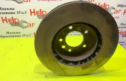 Диски тормозные передние (комплект) для Audi Q7 на фотографиях