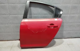 ДВЕРЬ MAZDA AXELA MAZDA3 BNYV7302X ЗАДНЯЯ ЛЕВАЯ  красный, 27A S3910