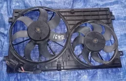 Диффузор вентиляторов для Volkswagen Golf 2009 года на фотографиях