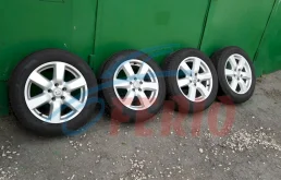 литые диски r17  с летней резиной для Nissan X-Trail T31 JDM 2007-2013