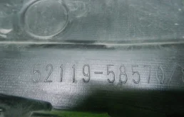 Бампер передний для Toyota Alphard 2015 года на фотографиях