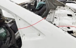 Четверть кузова задняя левая для Hyundai Solaris на фотографиях