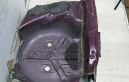 Панель кузова задняя для Hyundai Solaris 2013 года на фотографиях