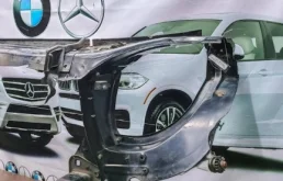 Панель радиатора (телевизор) для Mercedes-Benz GL class 2008 года на фотографиях