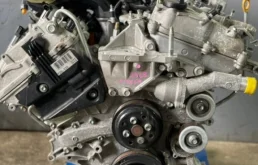 Двигатель без навесного для Lexus ES 2009 года на фотографиях