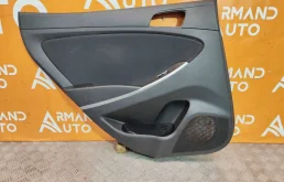 Обшивка двери Hyundai Solaris 2014-2017 833014L310TCE 1, задняя левая