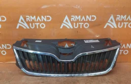 Решетка радиатора Skoda Rapid 2014-2020 5JA8536689B9 1
