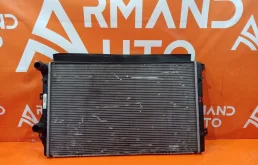 Радиатор двигателя (двс) Skoda Octavia 2008-2013 5K0121251F 2 A5 (1Z)