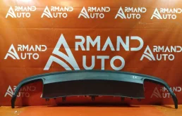 Юбка бампера Audi A6 2014-2018 4G0807521T9B9 4 C7, задняя