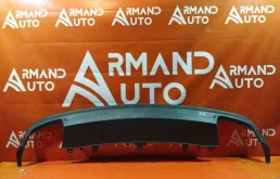 Юбка бампера Audi A6 2014-2018 4G0807521T9B9 4 C7, задняя