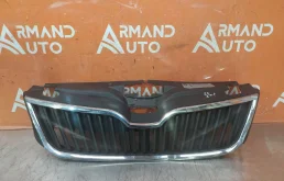 Решетка радиатора Skoda Rapid 2014-2020 5JA8536689B9 1