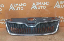 Решетка радиатора Skoda Rapid 2014-2020 5JA8536689B9 1