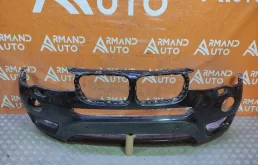 Бампер BMW X3 2014-2017 51117389896 F25, передний