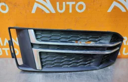 Решетка бампера Audi A4 2015-2020 8W0807681FRN4 5 B9, передняя левая