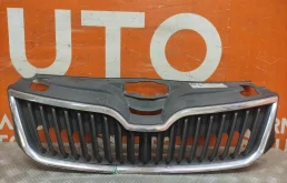 Решетка радиатора Skoda Rapid 2014-2020 5JA8536689B9 1