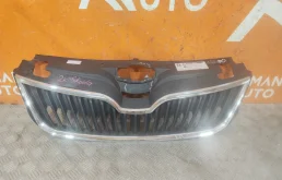 Решетка радиатора Skoda Rapid 2014-2020 5JA8536689B9 1