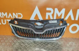 Решетка радиатора Skoda Rapid 2014-2020 5JA8536689B9 1