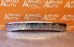 Накладка бампера верхняя Mercedes M ML GLE-Class 2011-2015 A1668852174 W166, задняя