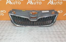 Решетка радиатора Skoda Rapid 2014-2020 5JA8536689B9 1
