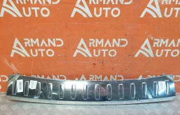 Накладка бампера верхняя Mercedes M ML GLE-Class 2011-2015 A1668852174 W166, задняя