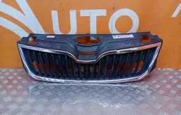 Решетка радиатора Skoda Rapid 2014-2020 5JA8536689B9 1