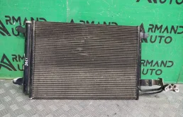 Радиатор кондиционера Skoda Octavia 2004-2013 1K0820411AH 2 A5 (1Z)