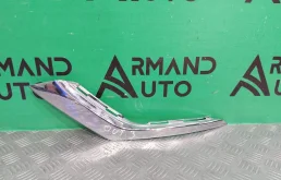 Накладка бампера Mitsubishi Outlander 2015-2023 6407A143 3, передняя левая