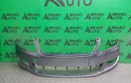 Бампер Skoda Fabia 2010-2014 5J0807221D 2 5J, передний