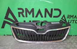 Решетка радиатора Skoda Rapid 2014-2020 5JA8536689B9 1