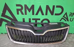 Решетка радиатора Skoda Rapid 2014-2020 5JA8536689B9 1