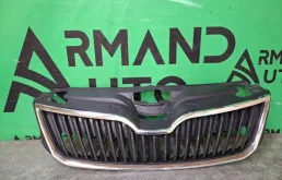 Решетка радиатора Skoda Rapid 2014-2020 5JA8536689B9 1