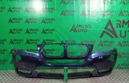 Бампер BMW X3 2010-2014 51117261188 F25, передний