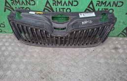 Решетка радиатора Skoda Rapid 2014-2020 5JA8536689B9 1