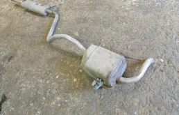 Глушитель в сборе Renault Scenic 2006 , JM, JM0C, JM0J, JM1B, JM05, JM1N