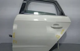 ДВЕРЬ AUDI A3 8V4833051B ЗАДНЯЯ ЛЕВАЯ  белый, LS9R TE169