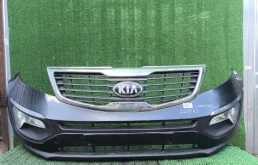 Бампер KIA SPORTAGE 3 2010- передний черный б/у SPORTAGE 3(2010-2015)